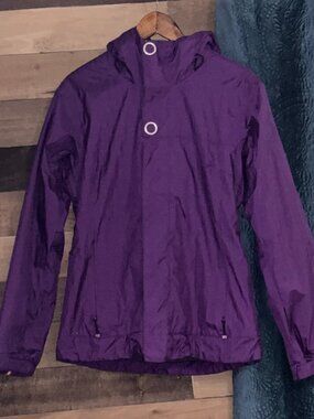 Bonfire Women's Size M Purple Insulated Snowboard Ski Jacket Powder Skirt